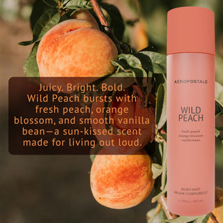 Aeropostale Wild Peach Body Mist 8 oz
