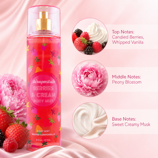 Aeropostale Berries & Cream Body Mist 8 oz