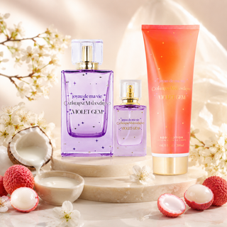 Catherine Malandrino Violet Gem 3-Piece Gift Set