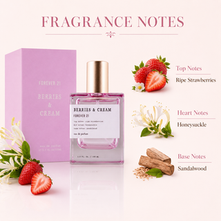 Forever 21 Berries & Cream Perfume 3.4 oz