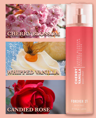 Forever 21 Cherry Vanilla Body Mist 8 oz