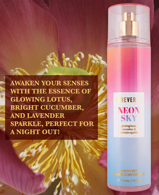 Forever 21 Neon Sky Body Mist 8 oz