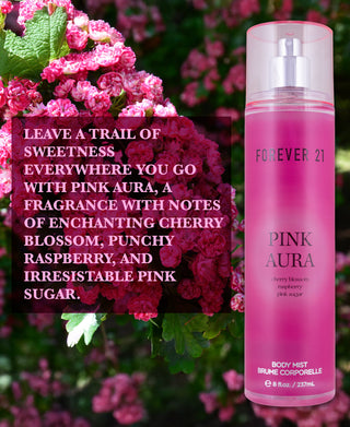 Forever 21 Pink Aura Body Mist 8 oz