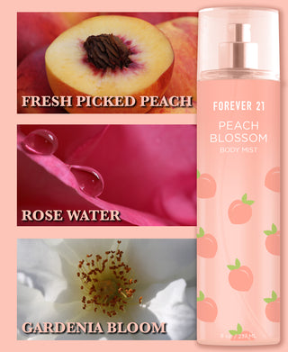 Forever 21 Peach Blossom Body Mist 8 oz