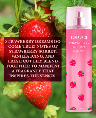 Forever 21 Strawberry Dream Body Mist 8 oz
