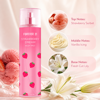 Forever 21 Strawberry Dream Body Mist 8 oz