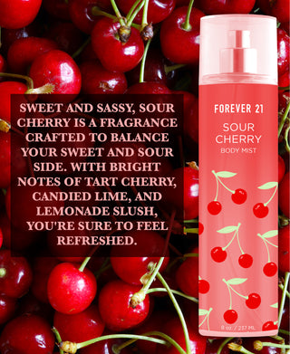 Forever 21 Sour Cherry Body Mist 8 oz