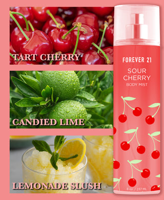 Forever 21 Sour Cherry Body Mist 8 oz