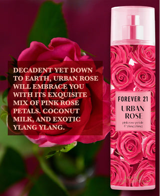 Forever 21 Urban Rose Body Mist 8 oz