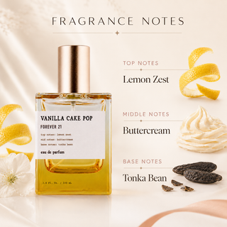 Forever 21 Vanilla Cake Pop Perfume 3.4 oz