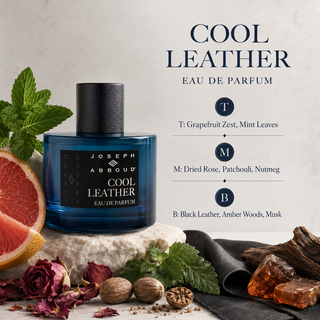 Joseph Abboud Cool Leather Eau de Parfum 3.4 oz