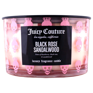 Juicy Couture Black Rose Sandalwood Candle 16.5 oz