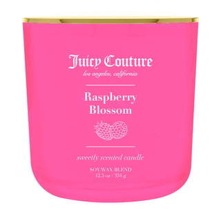 Juicy Couture Raspberry Blossom Candle 12.5 oz