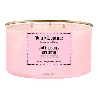 Juicy Couture Soft Peony Dreams Candle 16.5 oz