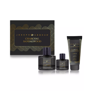 Joseph Abboud Charcoal Sandalwood 3-Piece Gift Set