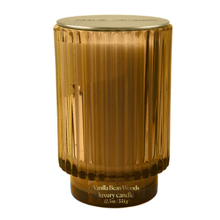 Nicole Miller Vanilla Bean Woods Candle 12.5 oz