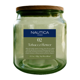 Nautica Home Tobacco Flower Candle 15.5 oz