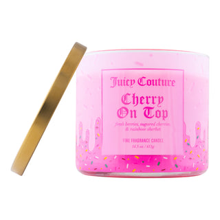 Juicy Couture Cherry On Top Candle 14.5 oz