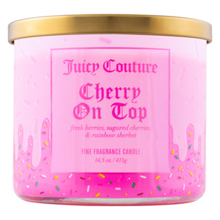 Juicy Couture Cherry On Top Candle 14.5 oz