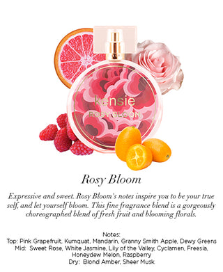 Kensie Rosy Bloom Perfume 3.4 oz