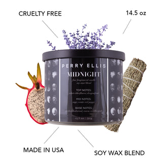 Perry Ellis Midnight Candle 14.5 oz