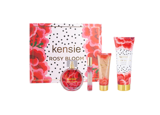 Kensie Rosy Bloom 4-Piece Gift Set
